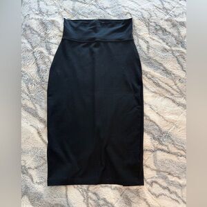 bebe Black Pencil Skirt